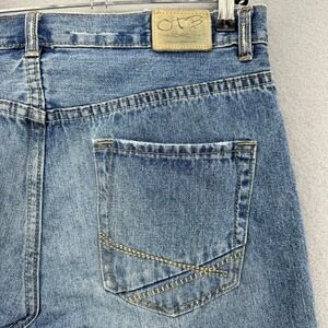 VTG OTB One Tough Brand Medium Wash Relaxed Fit Jeans 34x32 (29) Whiskers Street